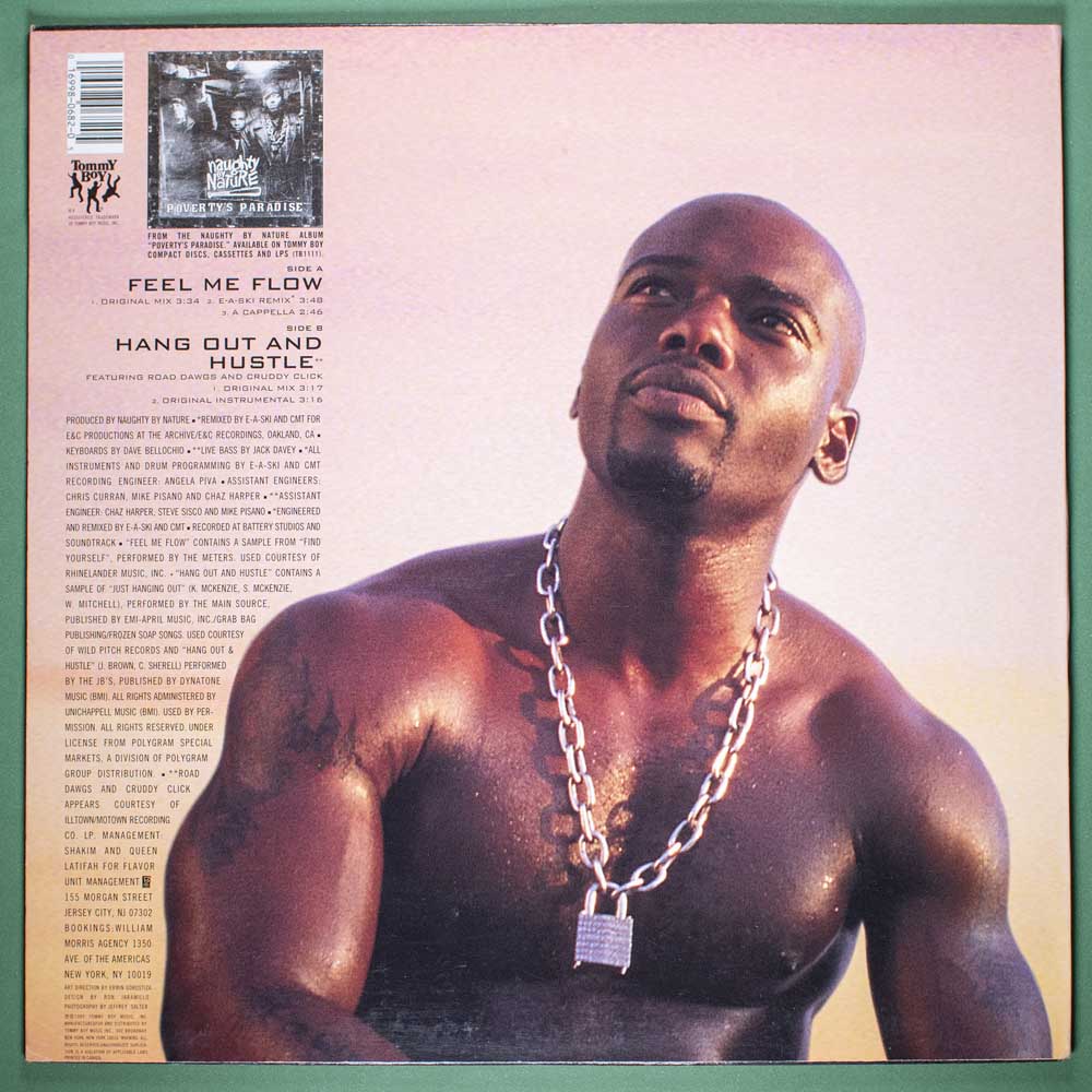 Naughty By Nature - Feel Me Flow (Vinil EP Single Importado) - Imagem 4