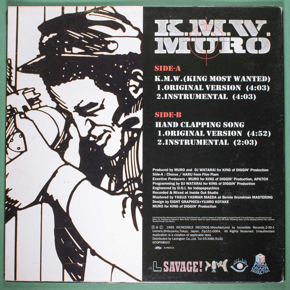 Muro - K.M.W. King Most Wanted (Vinil EP Single Importado) - Imagem 4