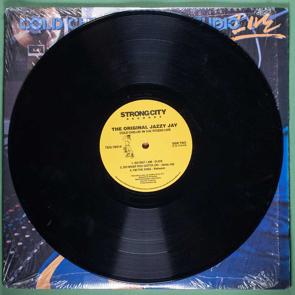 Jazzy Jay - Cold Chillin' In The Studio Live (Vinil LP Duplo Importado) - Imagem 3