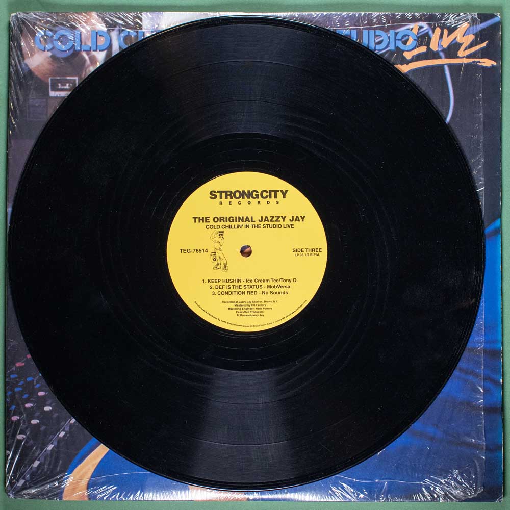 Jazzy Jay - Cold Chillin' In The Studio Live (Vinil LP Duplo Importado) - Imagem 4