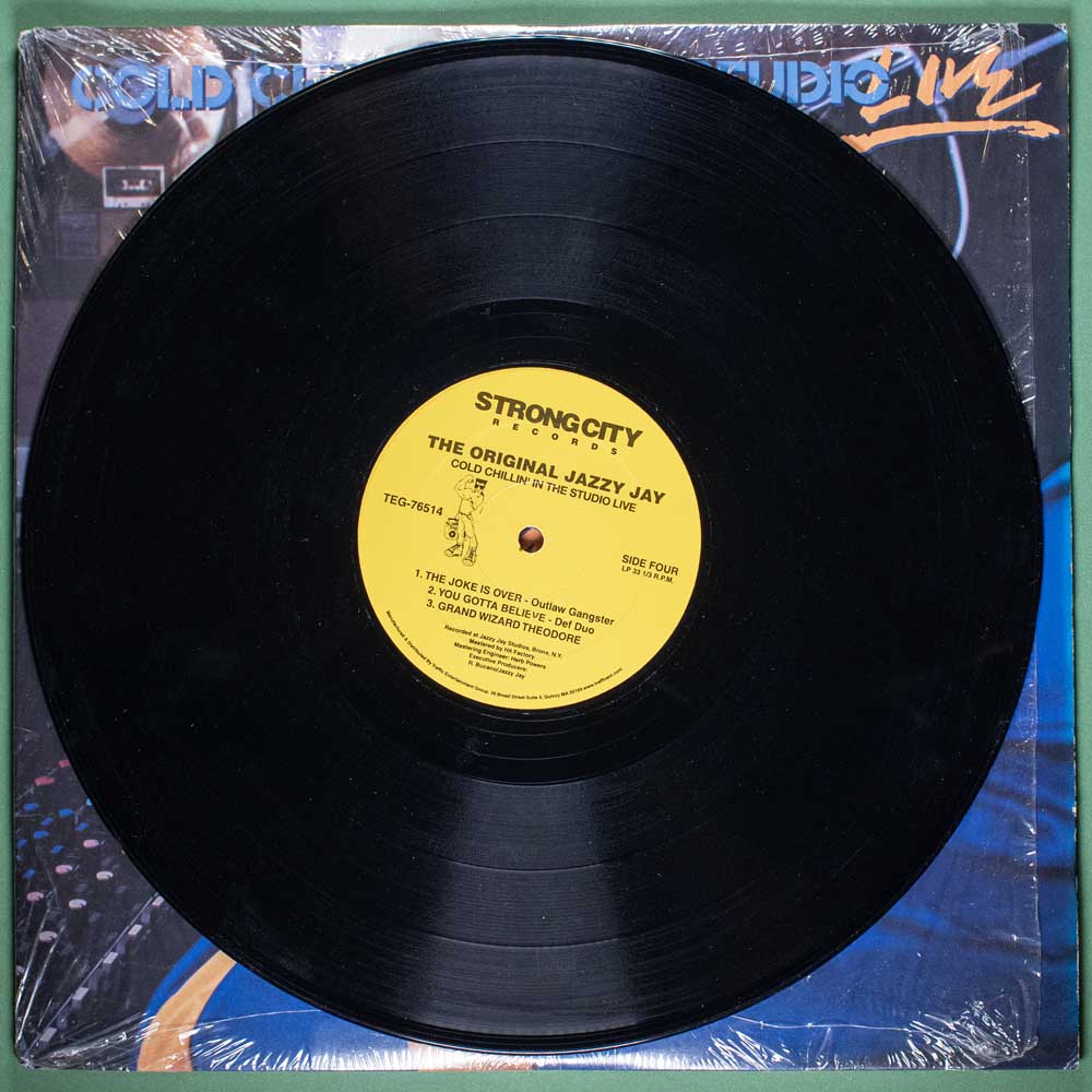 Jazzy Jay - Cold Chillin' In The Studio Live (Vinil LP Duplo Importado) - Imagem 5
