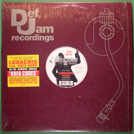 Ludacris Feat. Nate Dogg - Area Codes (Vinil LP Single Importado)