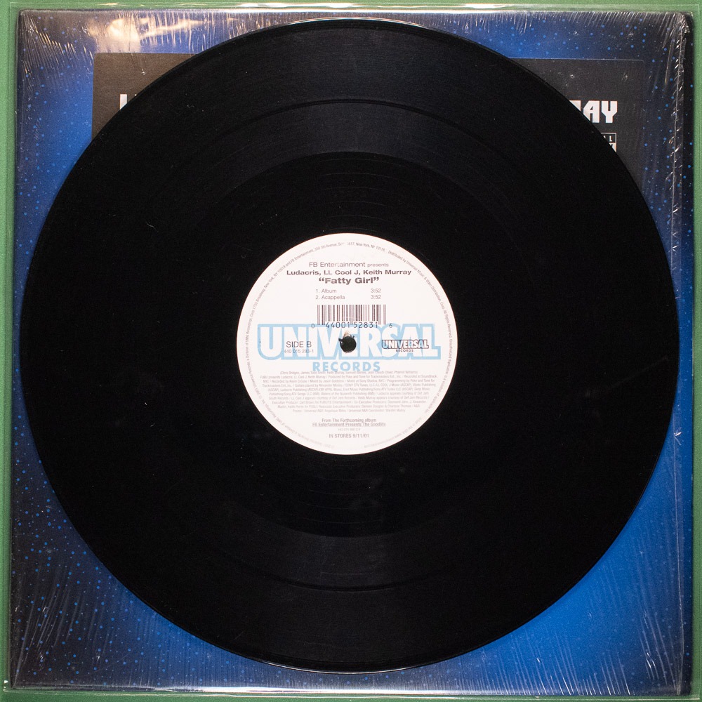 Ludacris, LL Cool J, Keith Murray - Fatty Girl (Vinil LP Single Importado) - Imagem 3