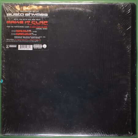 Busta Rhymes - Make It Clap (Vinil LP Single Importado)