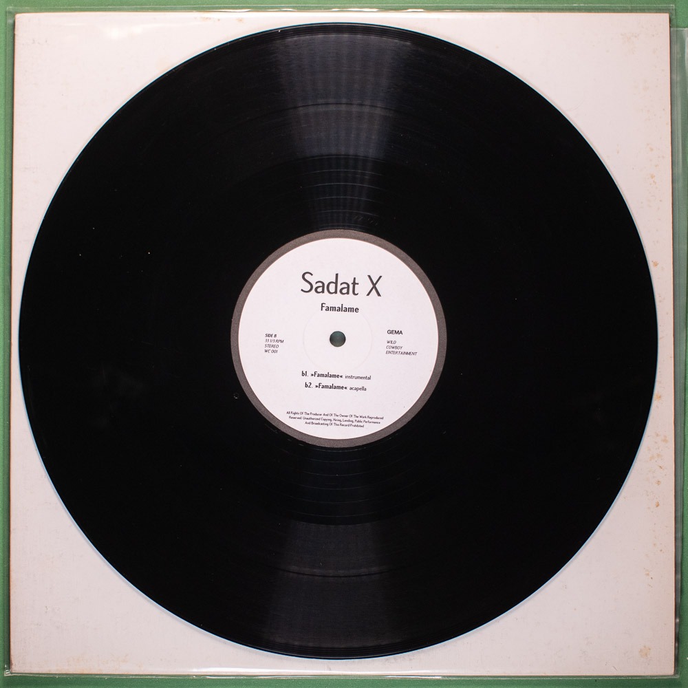 Sadat X - Famalame (Vinil LP Single Importado) - Imagem 3