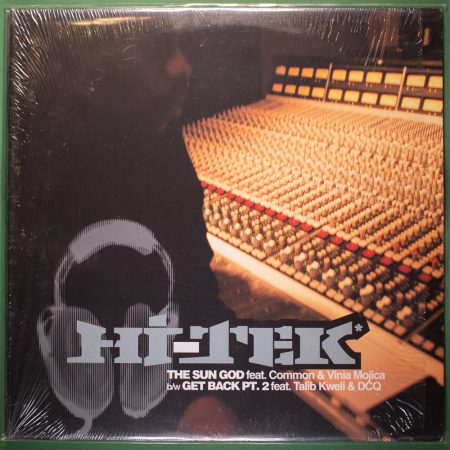 Hi-Tek - The Sun God / Get Back Pt. 2 (Vinil LP Single Importado)