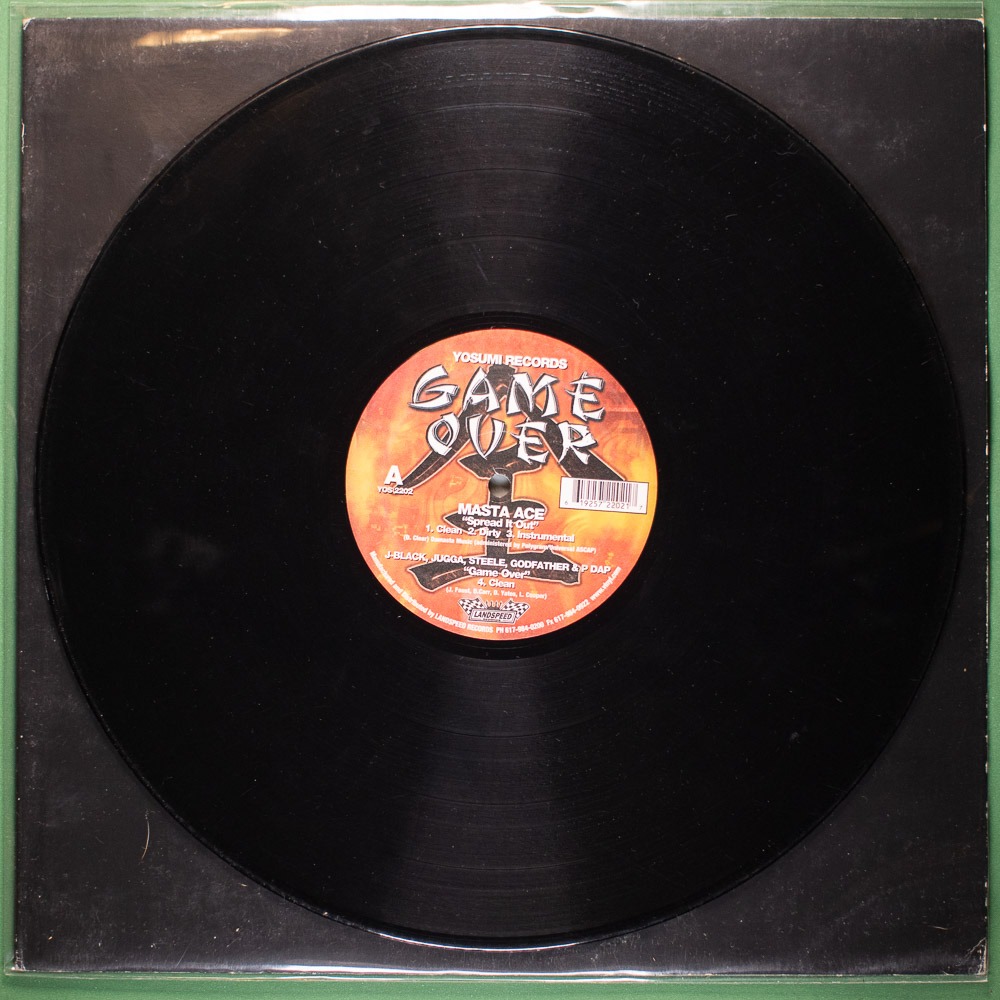 Masta Ace - Spread it Out / Hellbound feat. Eminem & J-Black (Vinil LP Single Importado) - Imagem 3