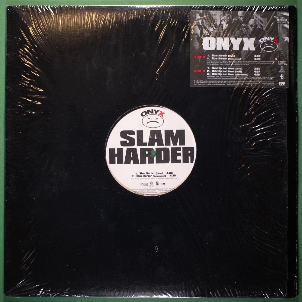 Onyx - Slam Harder / Hold Up (Vinil LP Single Importado)