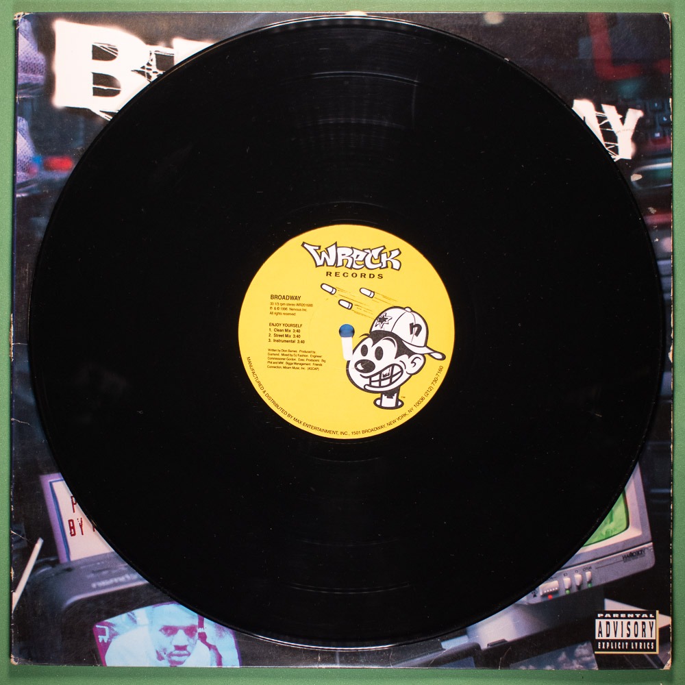 Broadway - Must Stay Paid / Enjoy Yourself (Vinil LP Single Importado) - Imagem 3