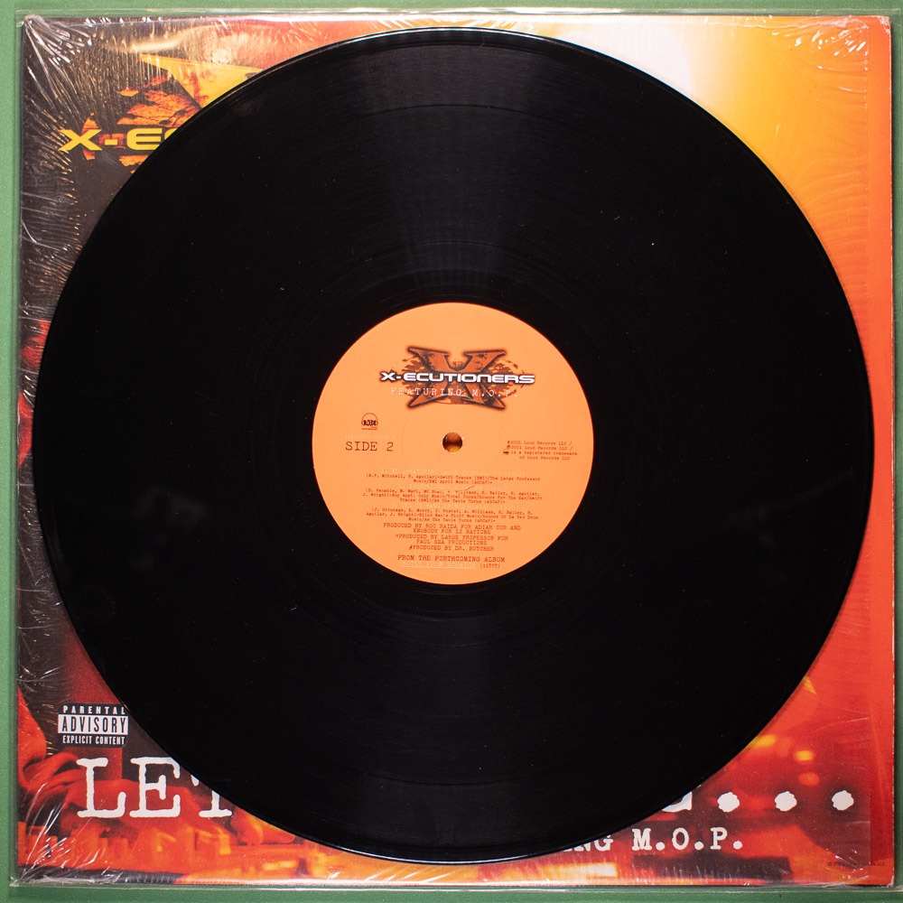 X-Ecutioners - Let It Bang... Feat. MOP (Vinil LP Single Importado) - Imagem 3