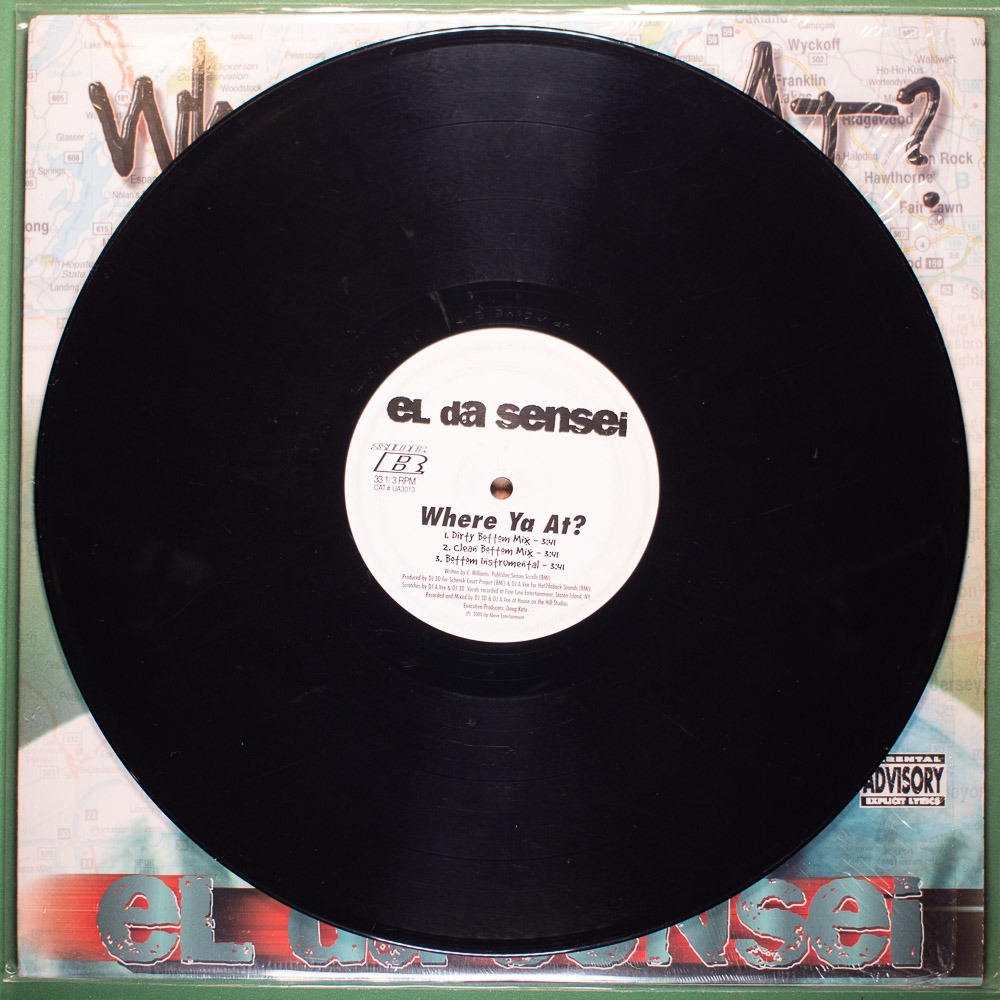 El Da Sense - Where Ya At? (Vinil LP Single Importado) - Imagem 3