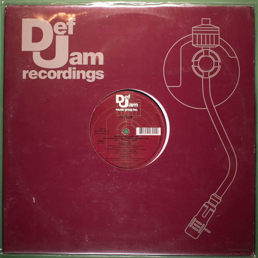 Ja Rule - 6 Feet Underground / Between Me And You (Vinil LP Single Importado)