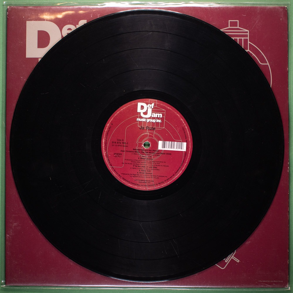 Ja Rule - 6 Feet Underground / Between Me And You (Vinil LP Single Importado) - Imagem 3