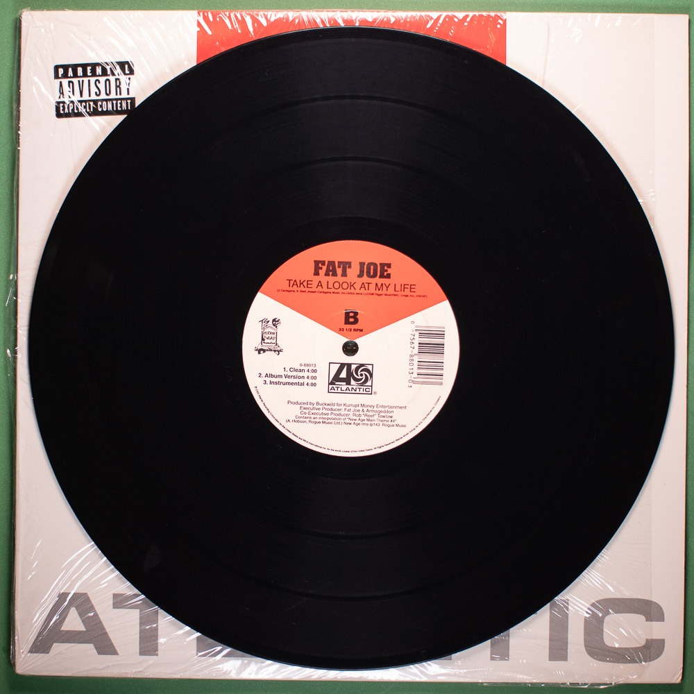 Fat Joe - All I Need / Take a Look At My Life (Vinil LP Single Importado) - Imagem 3