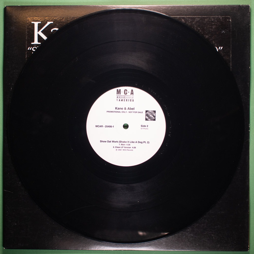 Kane & Abel - Show Dat Work (Shake It Like a Dog Pt. 2) (Vinil LP Single Importado) - Imagem 3