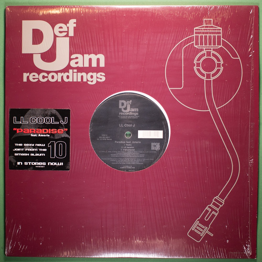 LL Cool J - Paradise feat. Amerie / After School feat. P. Diddy (Vinil LP Single Importado)