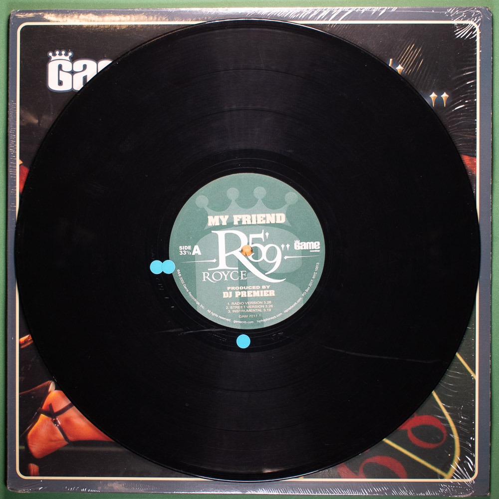 Royce Da 5'9 - Mr. Baller / My Friend (Vinil LP Single Importado) - Imagem 3