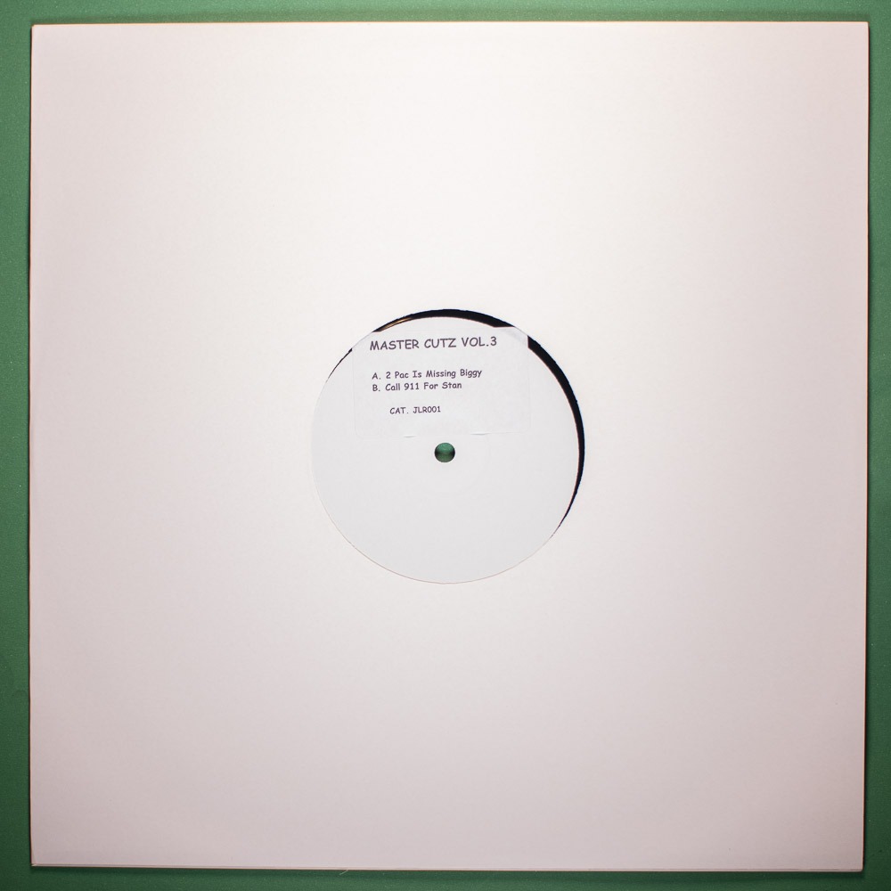 Master Cutz Vol. 3 - Tupac is Missing Biggy / Call 911 for Stan (Vinil LP Single Importado)